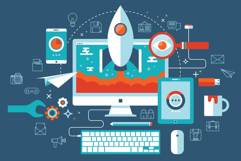 Flat design vector illustration concept